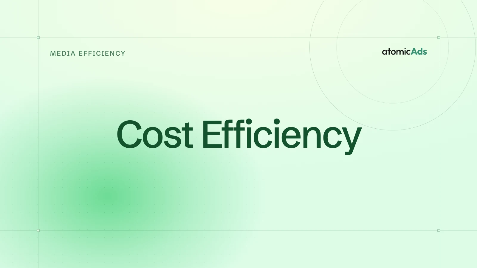 Cost Efficiency: atomicAds blog cover
