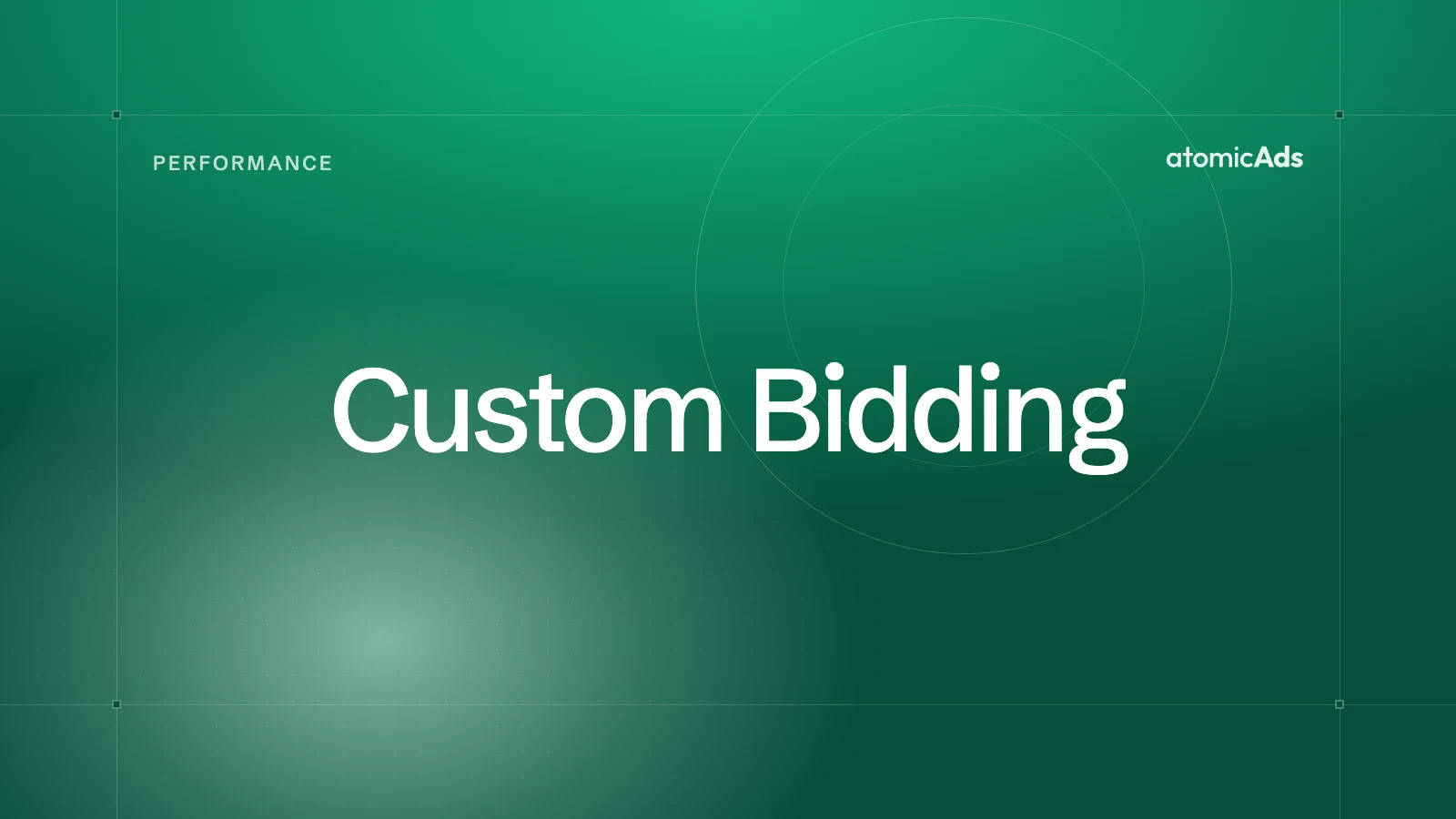 Custom Bidding: atomicAds blog cover