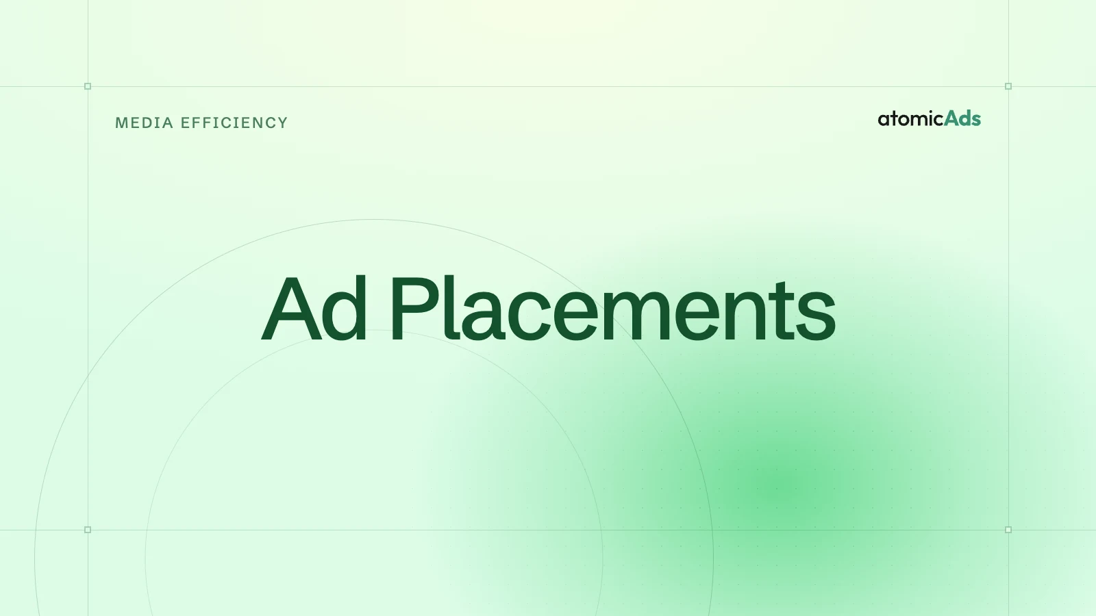 Ad Placements: atomicAds blog cover